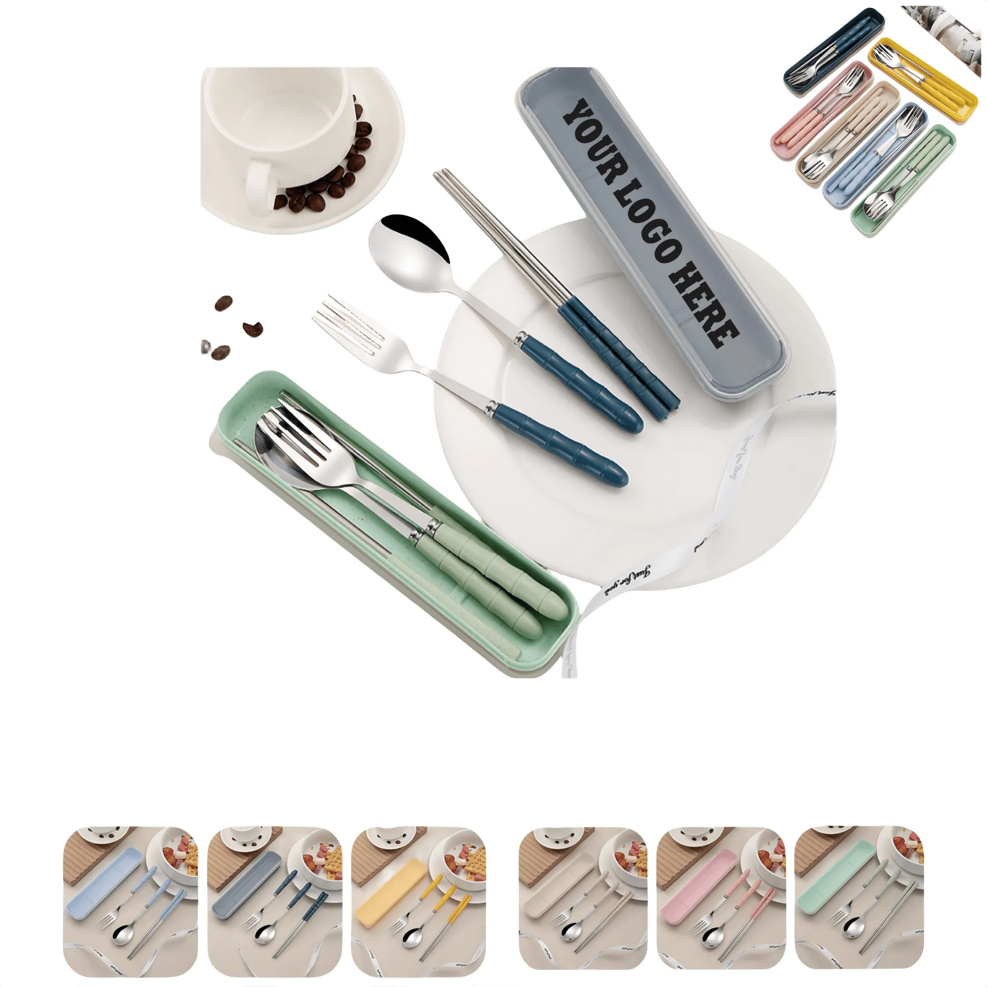 Stainless Steel Portable Tableware 6