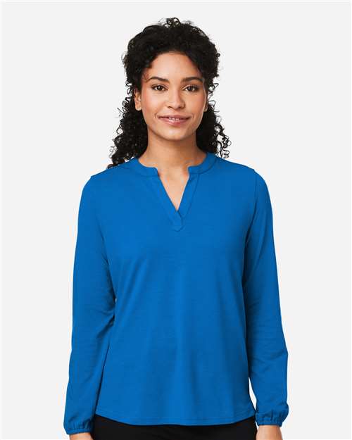 Women's Raleigh Half-Placket Knit Top - DP122W 27