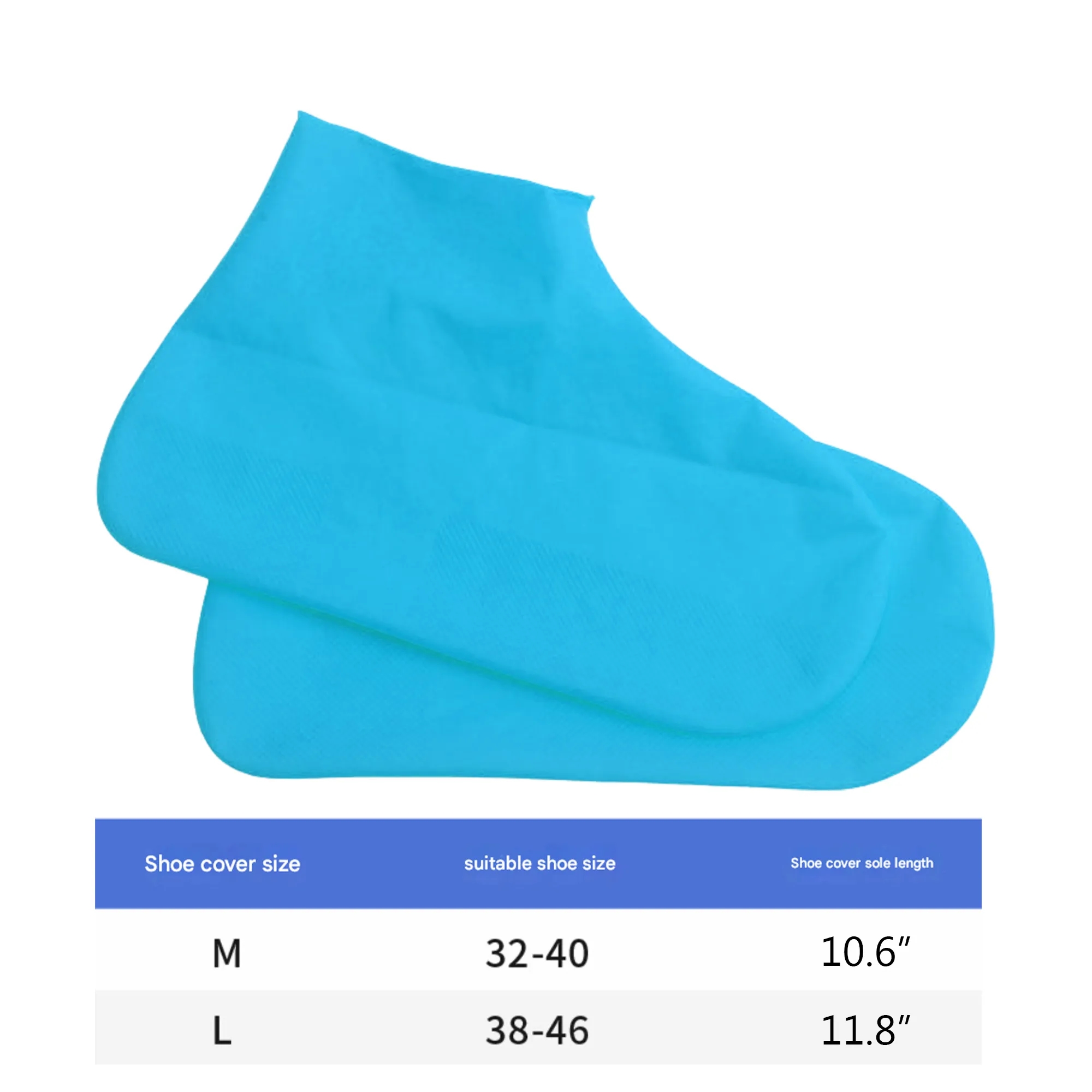 Rainy Day Waterproof Shoe Covers (M-L) 3