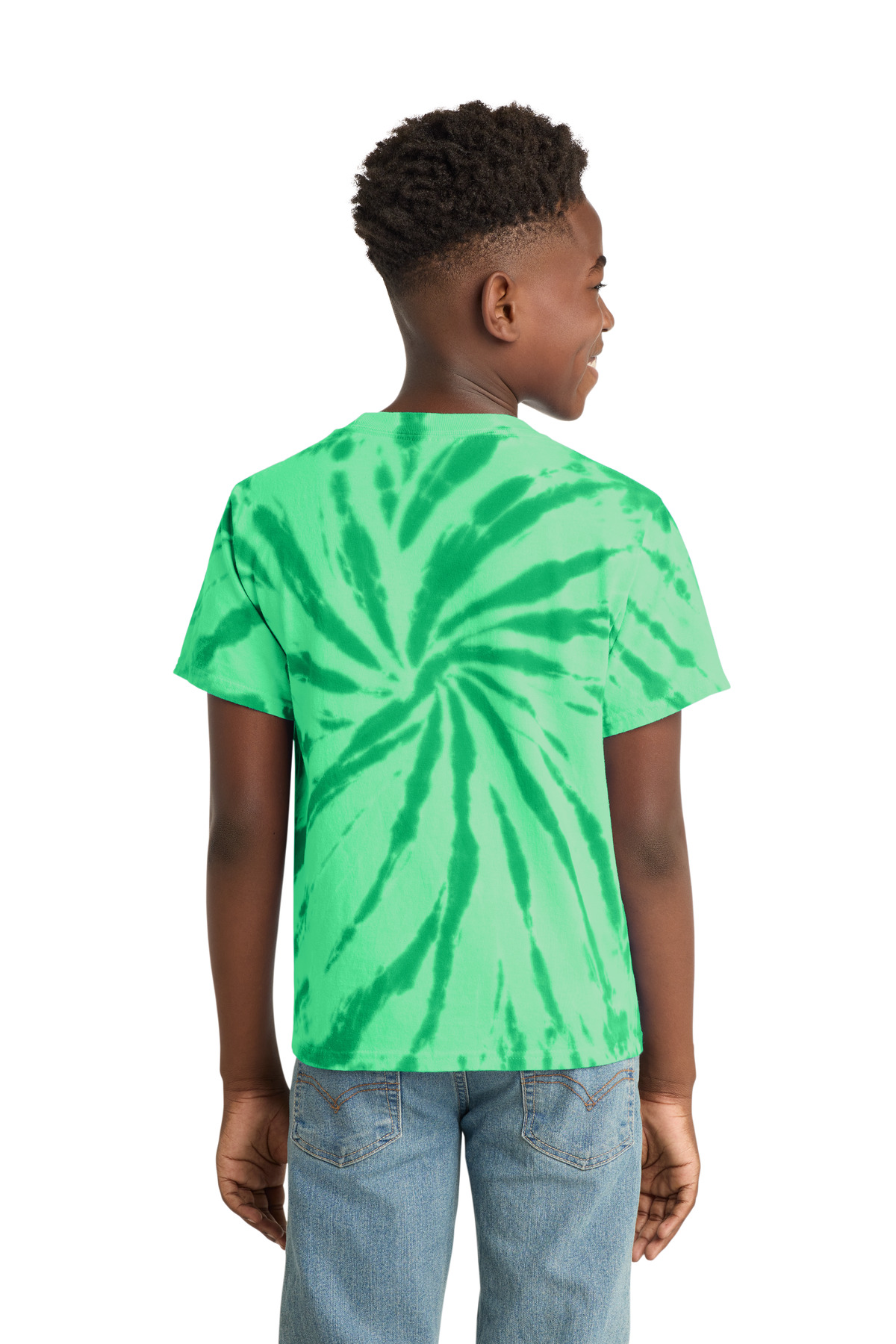Port & Co Youth Tie-Dye Tee. PC147Y 111
