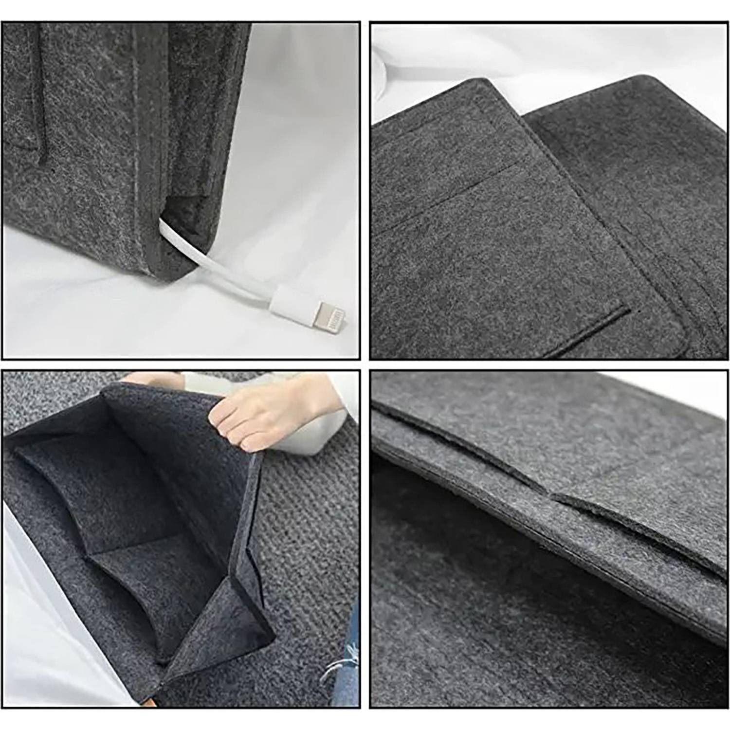 Felt Bedside Hanging Storage Organizer Bag 2