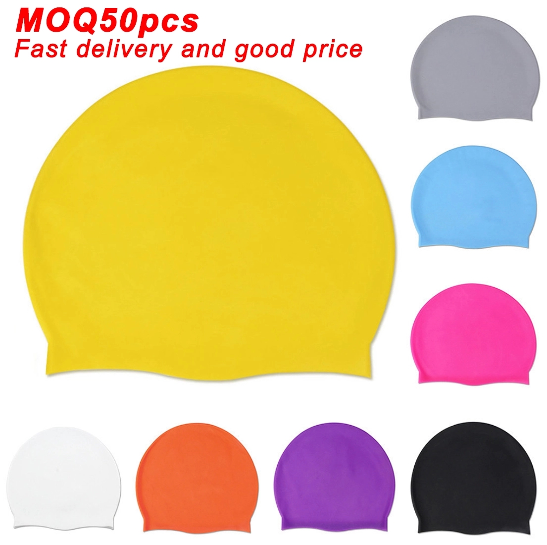 Silicone Swim Cap 6