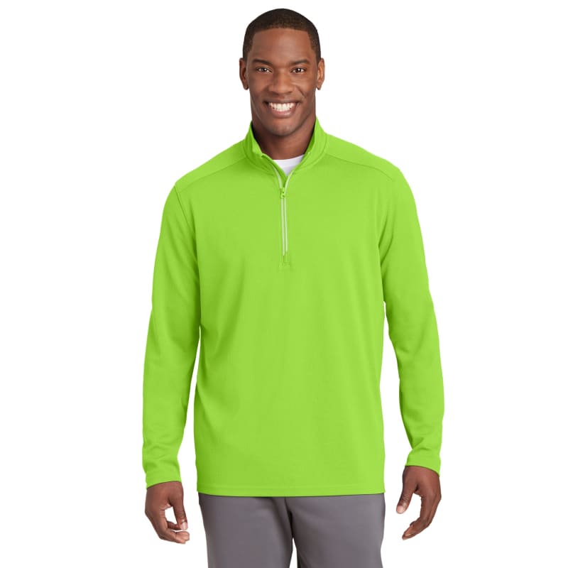 Sport-Tek Sport-Wick Textured 1/4-Zip Pullover., custom hoodie or sweatshirt with logo imprint 18