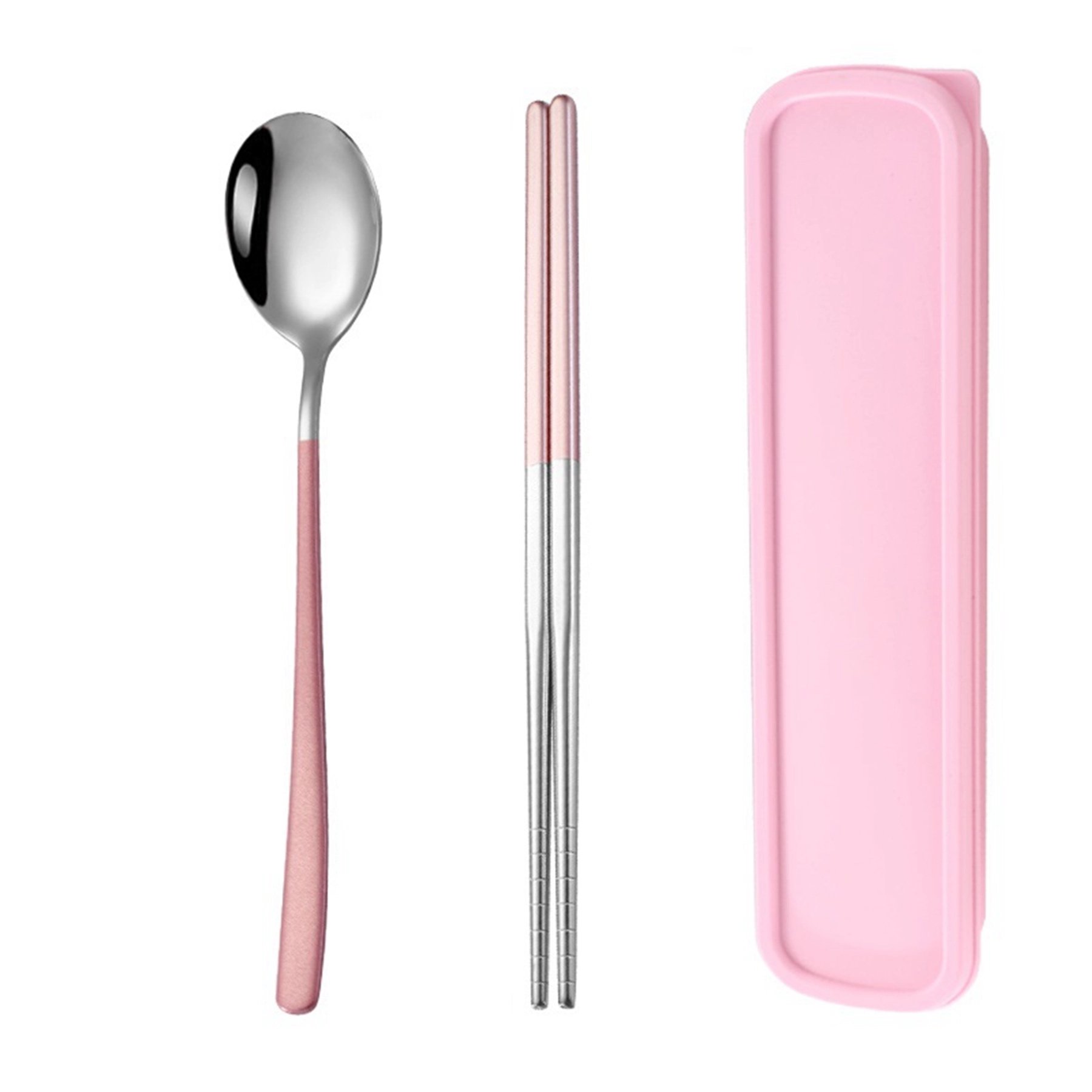 410 Stainless Steel Cutlery Set with Case 2