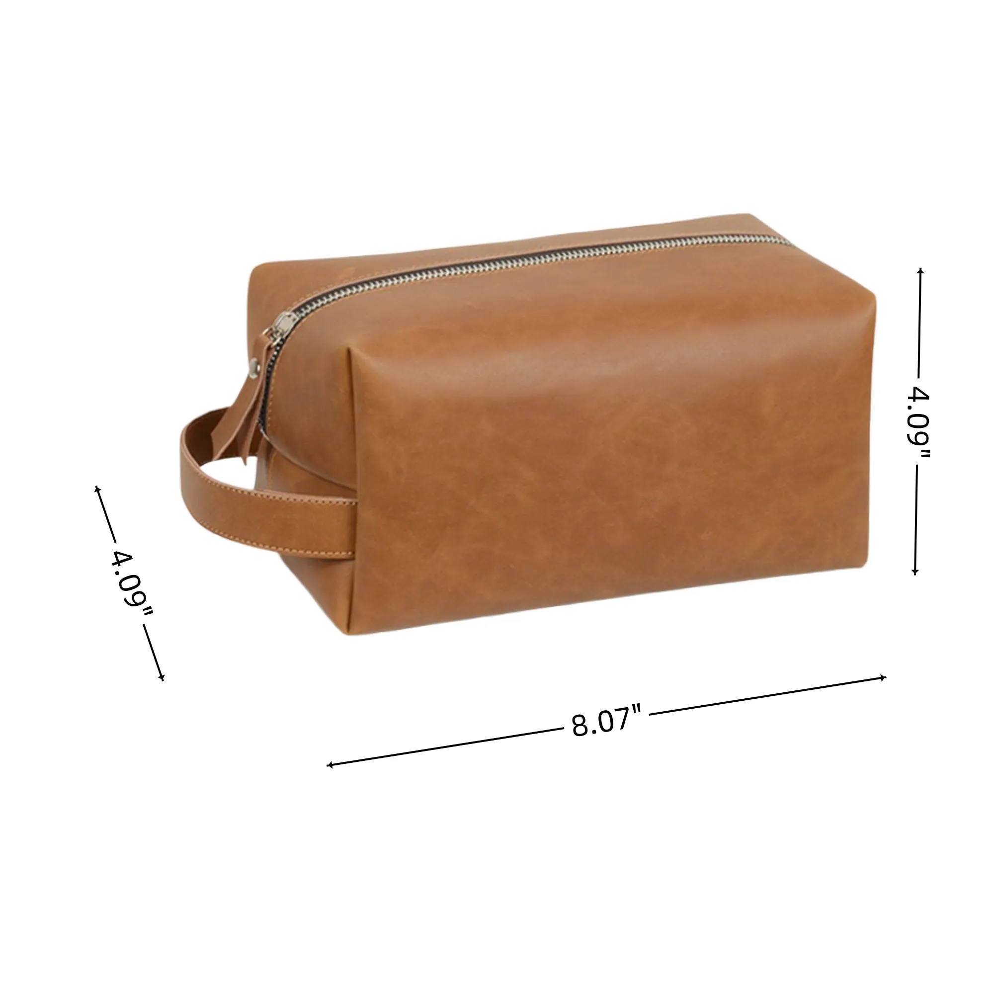 PU Leather Hanging Toiletry Bag Travel Cosmetic Organizer 2