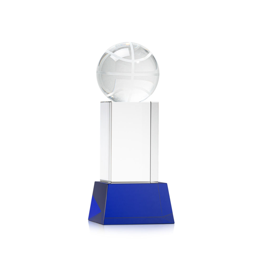 Basketball VividPrint™ Award on Belcroft - Blue 9