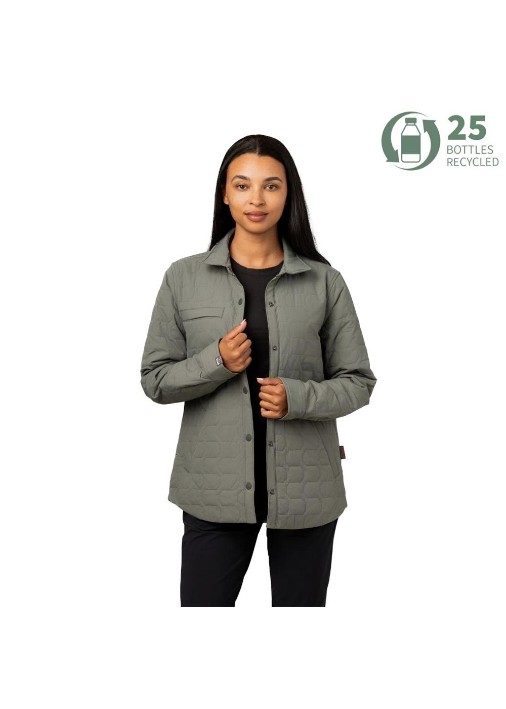 Storm Creek Women's Artisan 100 GSM Insulated Quilted Shirt Jacket 30