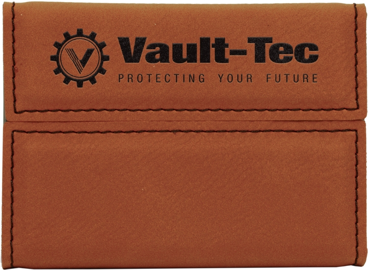 Rawhide Hard Leatherette Business Card Holder 1