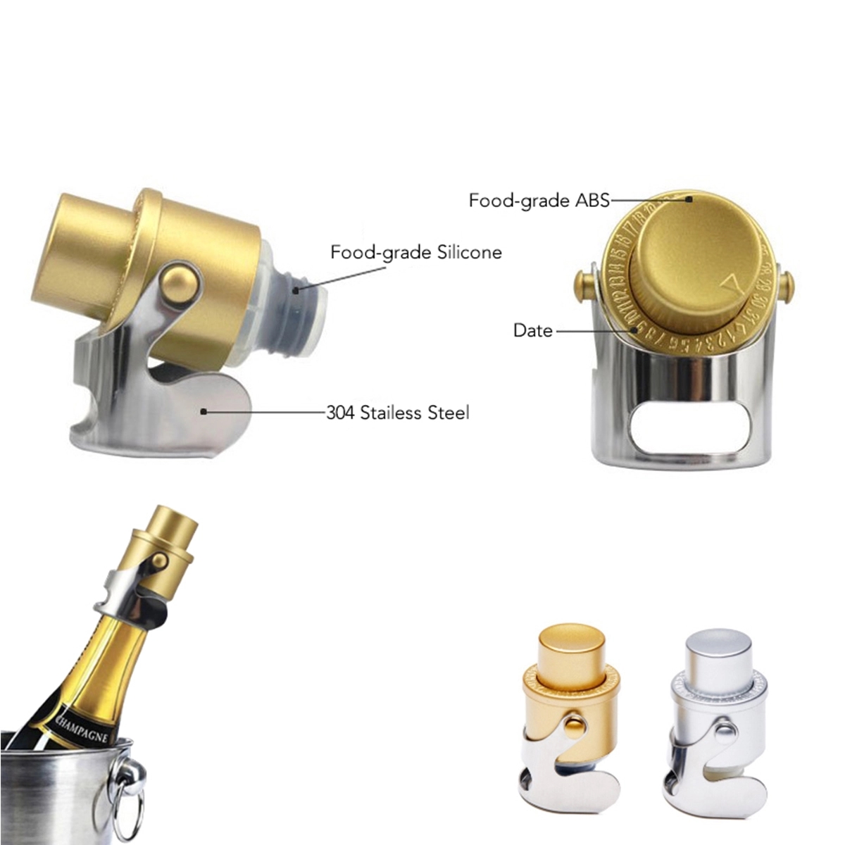 Sparkling Wine Stopper 2