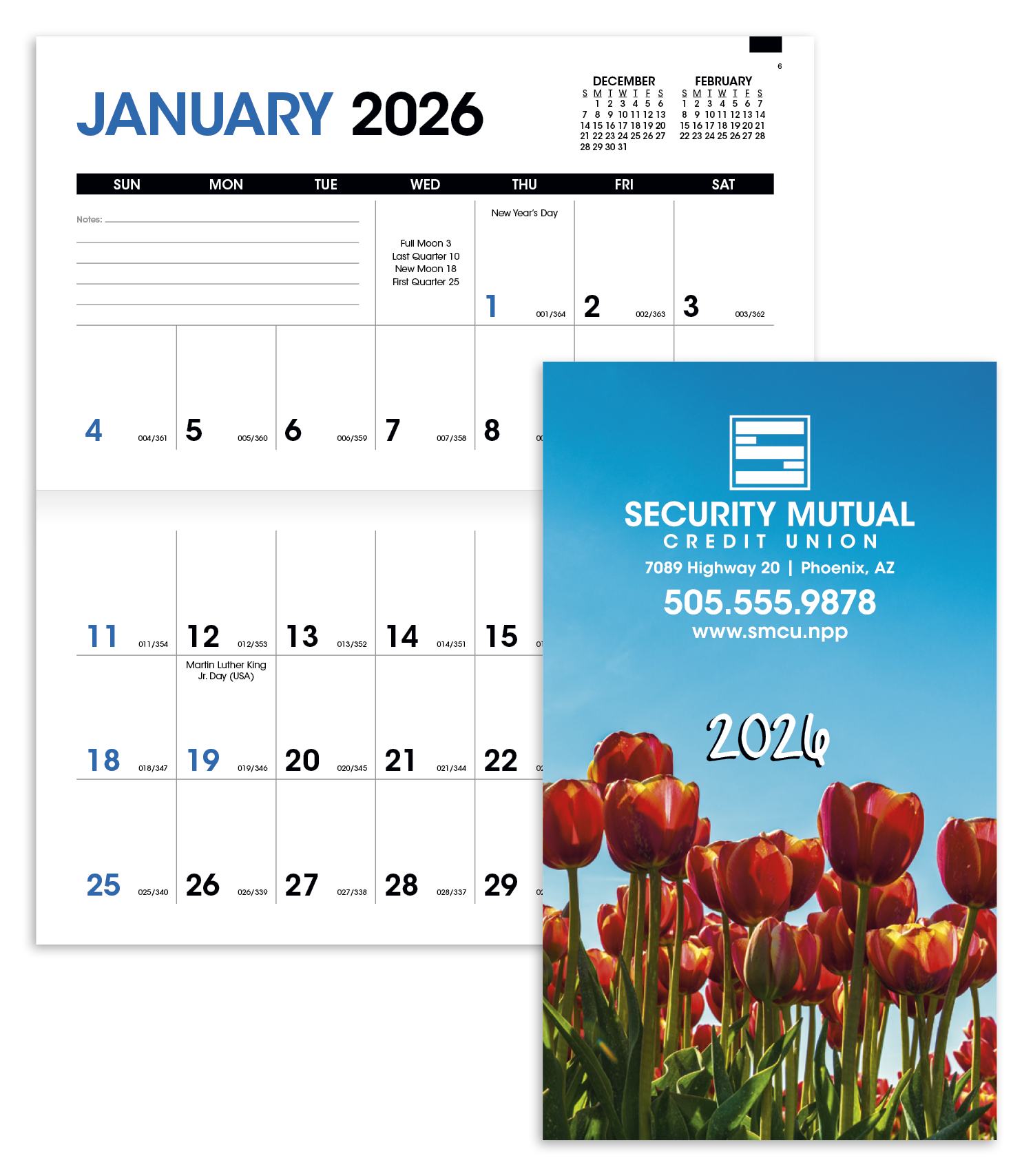 Triumph® Calendars Colorful Impressions Monthly Pocket Planner 41