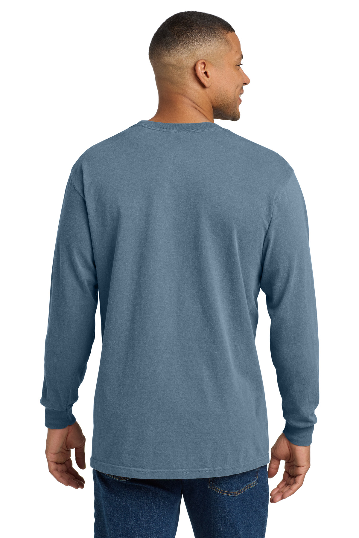 COMFORT COLORS Heavyweight Ring Spun Long Sleeve Pocket Tee. 4410 91