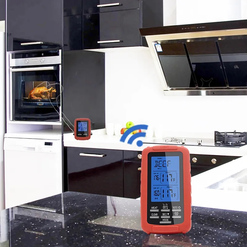 Meat Grill Thermometer Countdown Timer 2