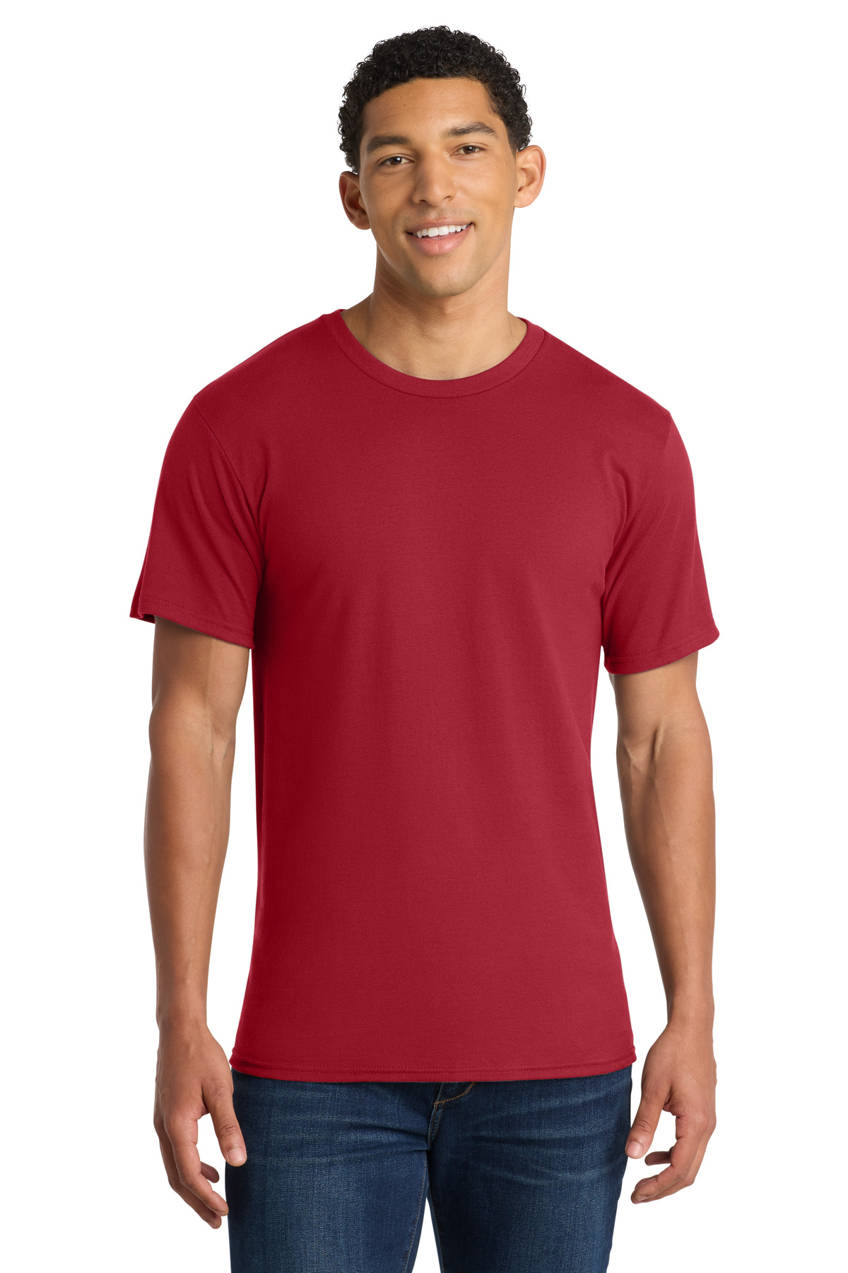 Port & Co Ring Spun Cotton Tee. PC150 128
