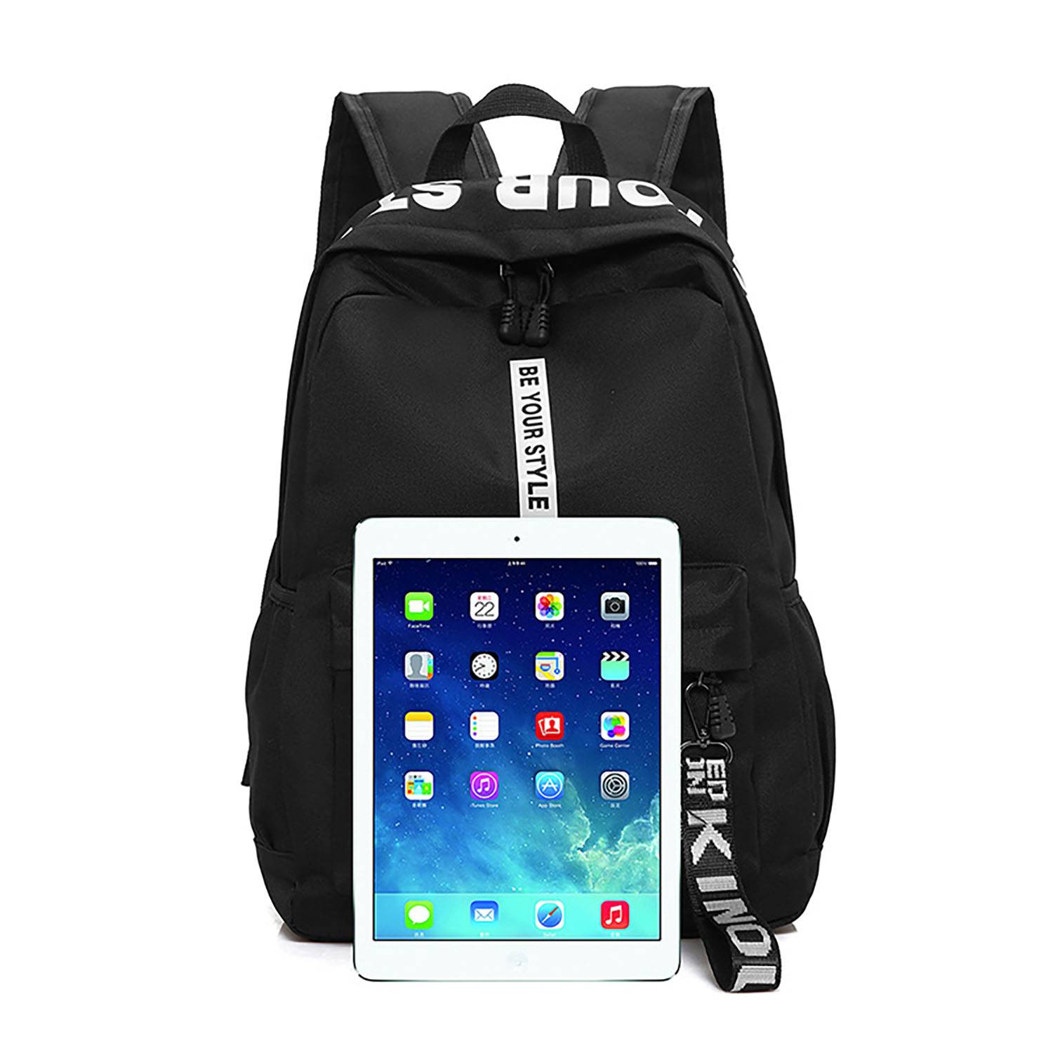 Large Capacity Lightweight Nylon Backpack 8