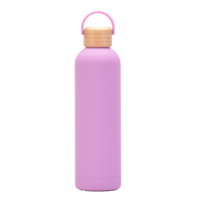33 OZ Stainless Steel Sports Bottle / Bamboo Lid And Handlings 11