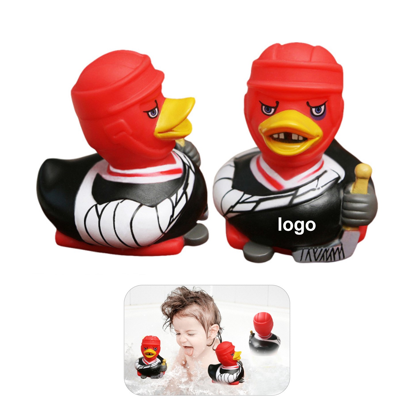 Ice Hockey Rubber Duck 2