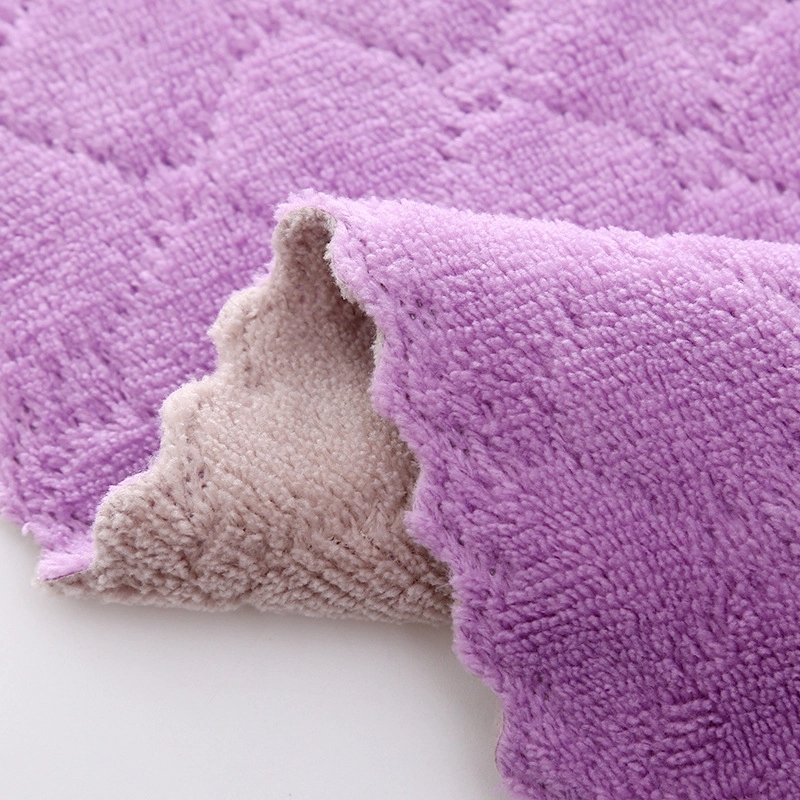 Custom Gift Coral Fleece Kitchen Towel & Dish-cloth 4