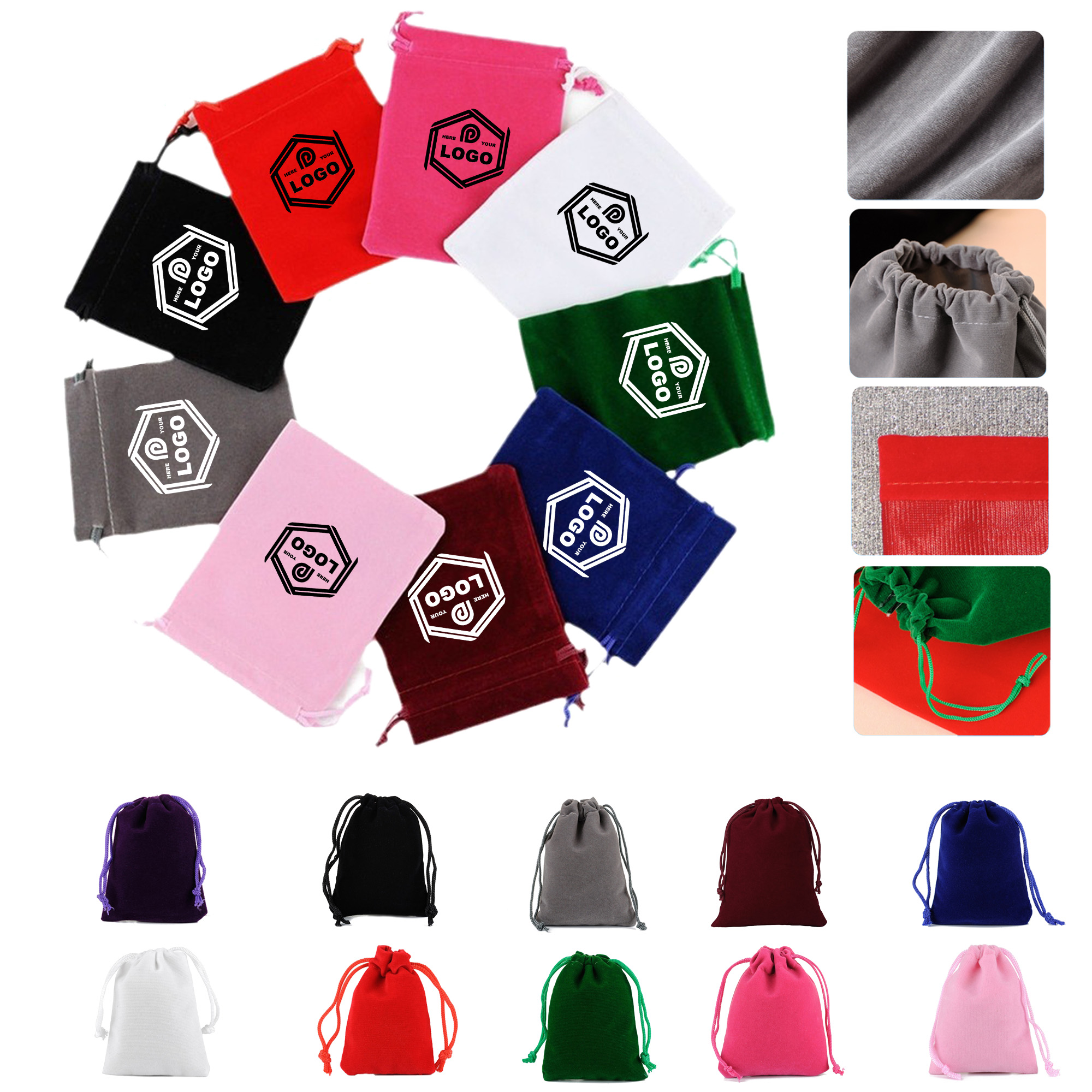 Velvet Drawstring Bags Gift Bag 2