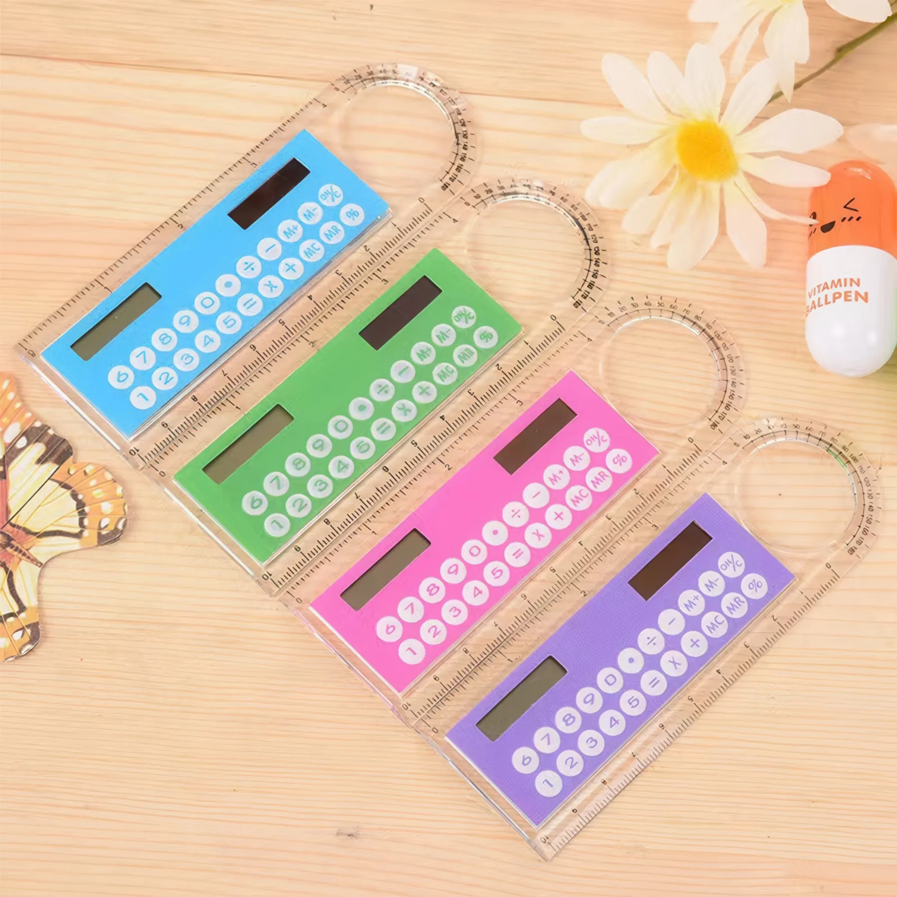 Solar Calculator With Ruler 6