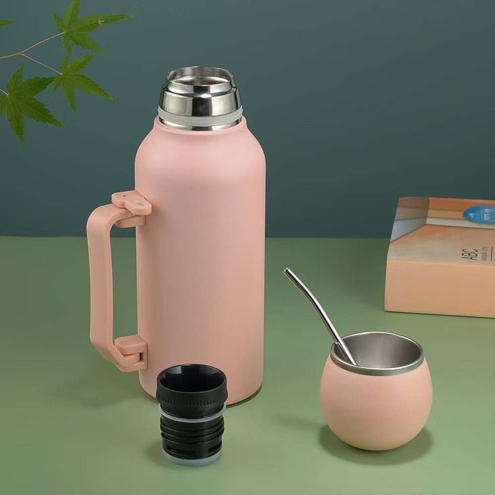 44oz Insulated Stainless Steel Thermos with Handle 4