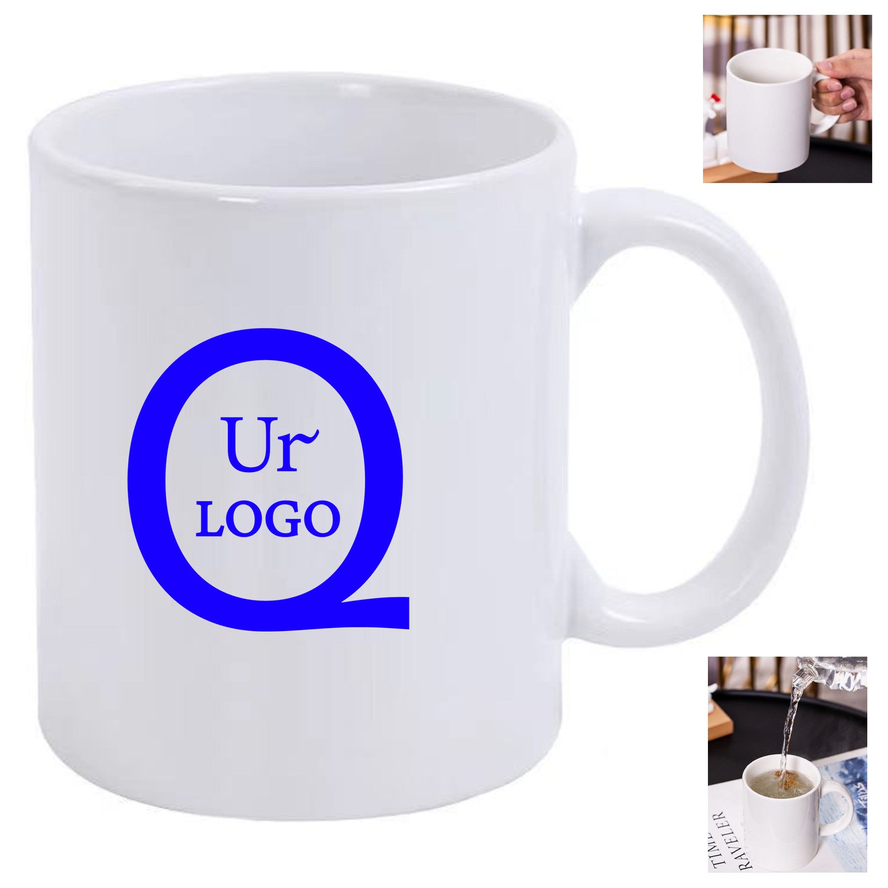 11.1Oz White Classic Mug 1