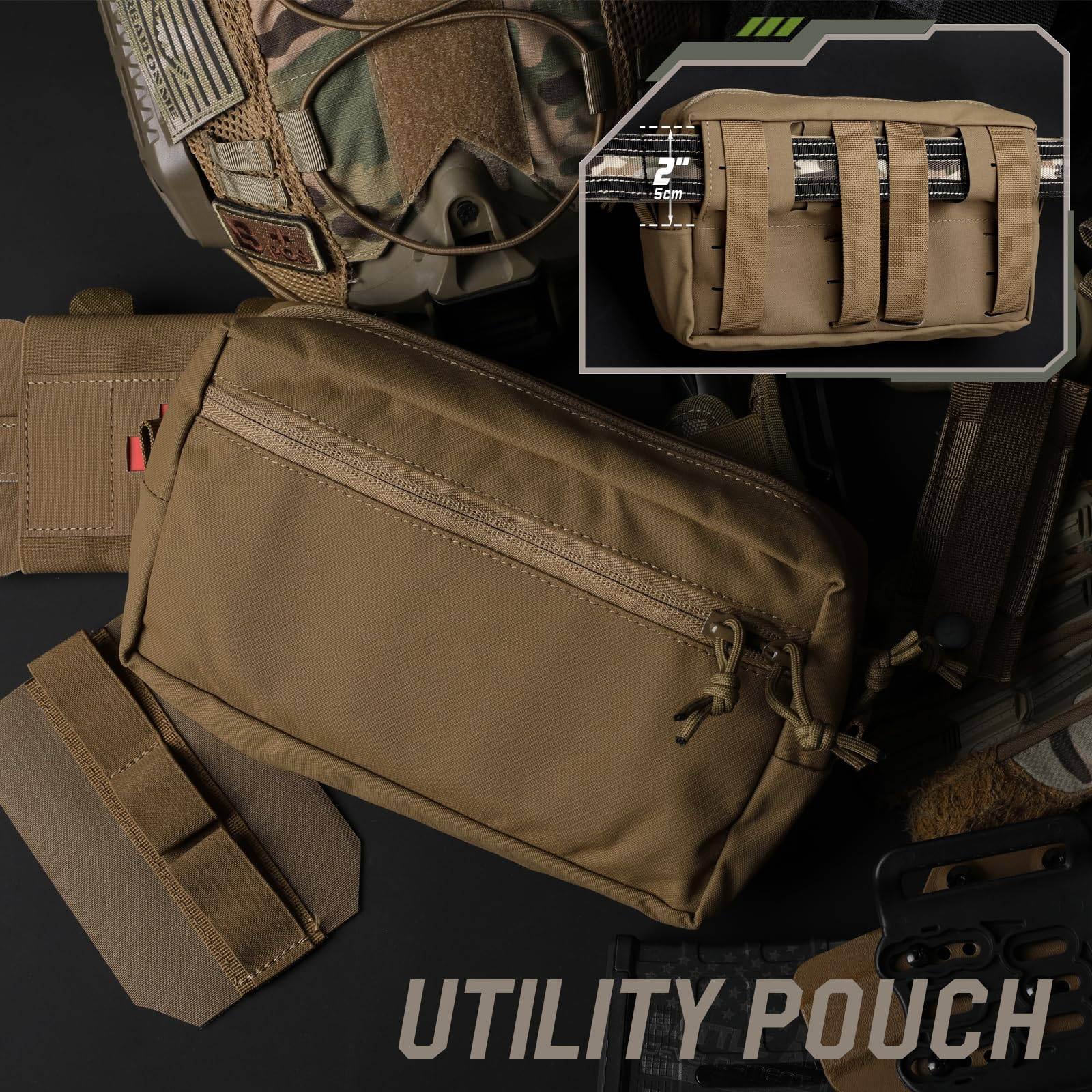 Multi PurposeTactical Bag Modular Pouches 6