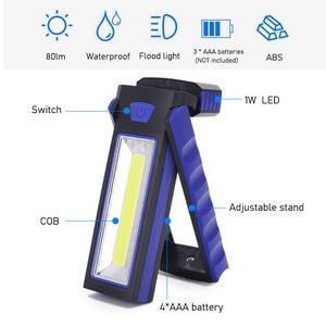 Led Work Light With Magnetic Base Hook 2