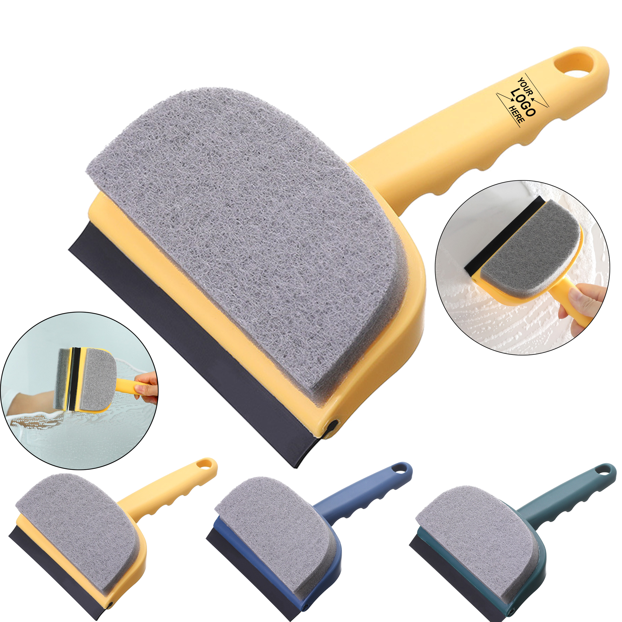 2-in-1 Window Glass Cleaner and Squeegee 4