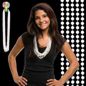 White Beaded Necklace