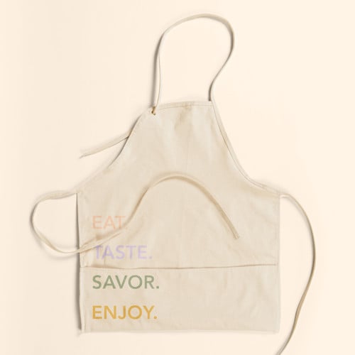 HOT POCKETS APRON - ADJUSTABLE - NATURAL CANVAS