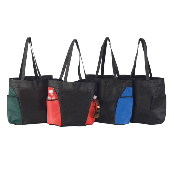 Jumbo Pocket Non-Woven Tote Bag 1