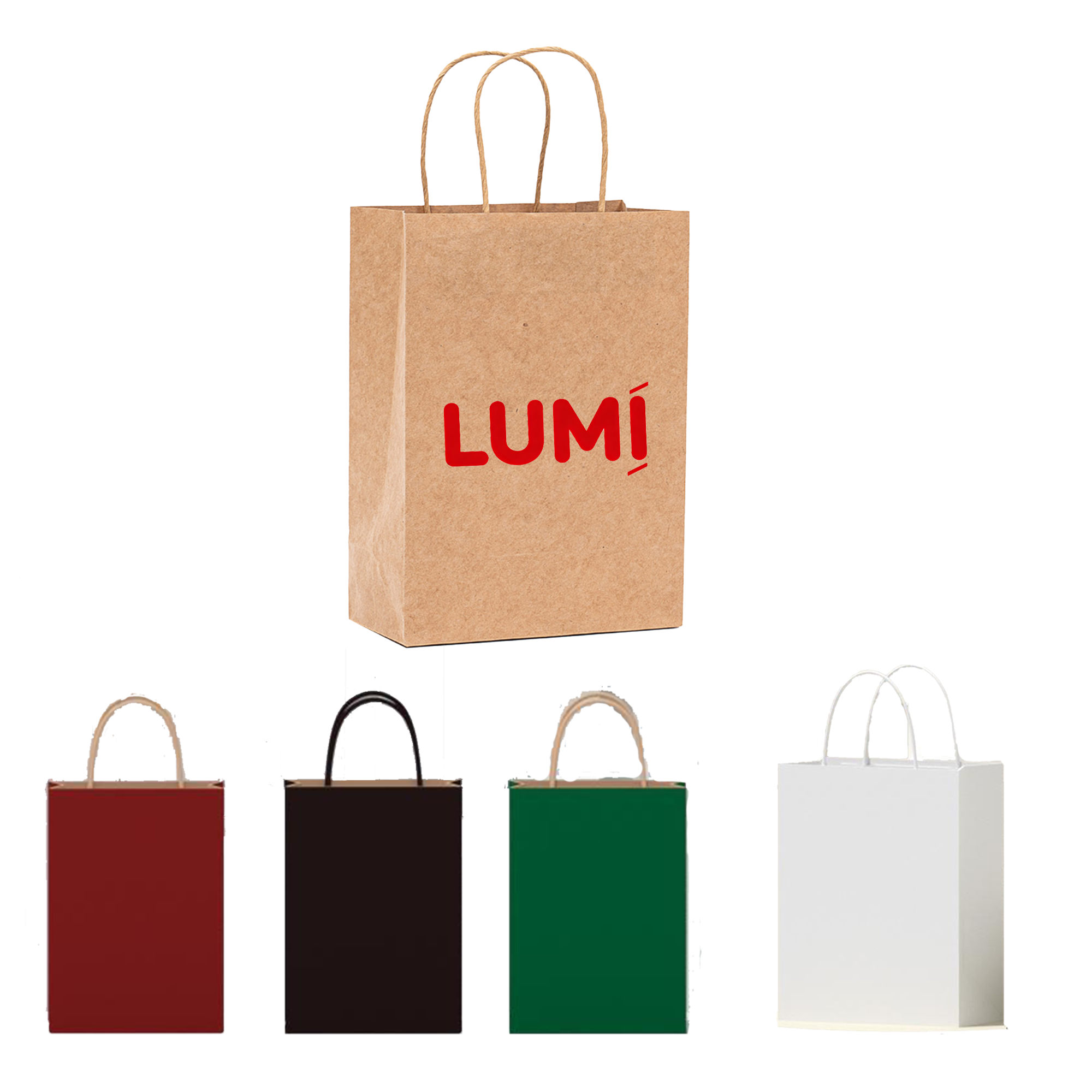 Eco-Friendly Shopping Kraft Paper Bags 1