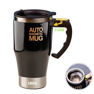 420ml Rechargeable Stainless Steel Blending Cup With Lid 17