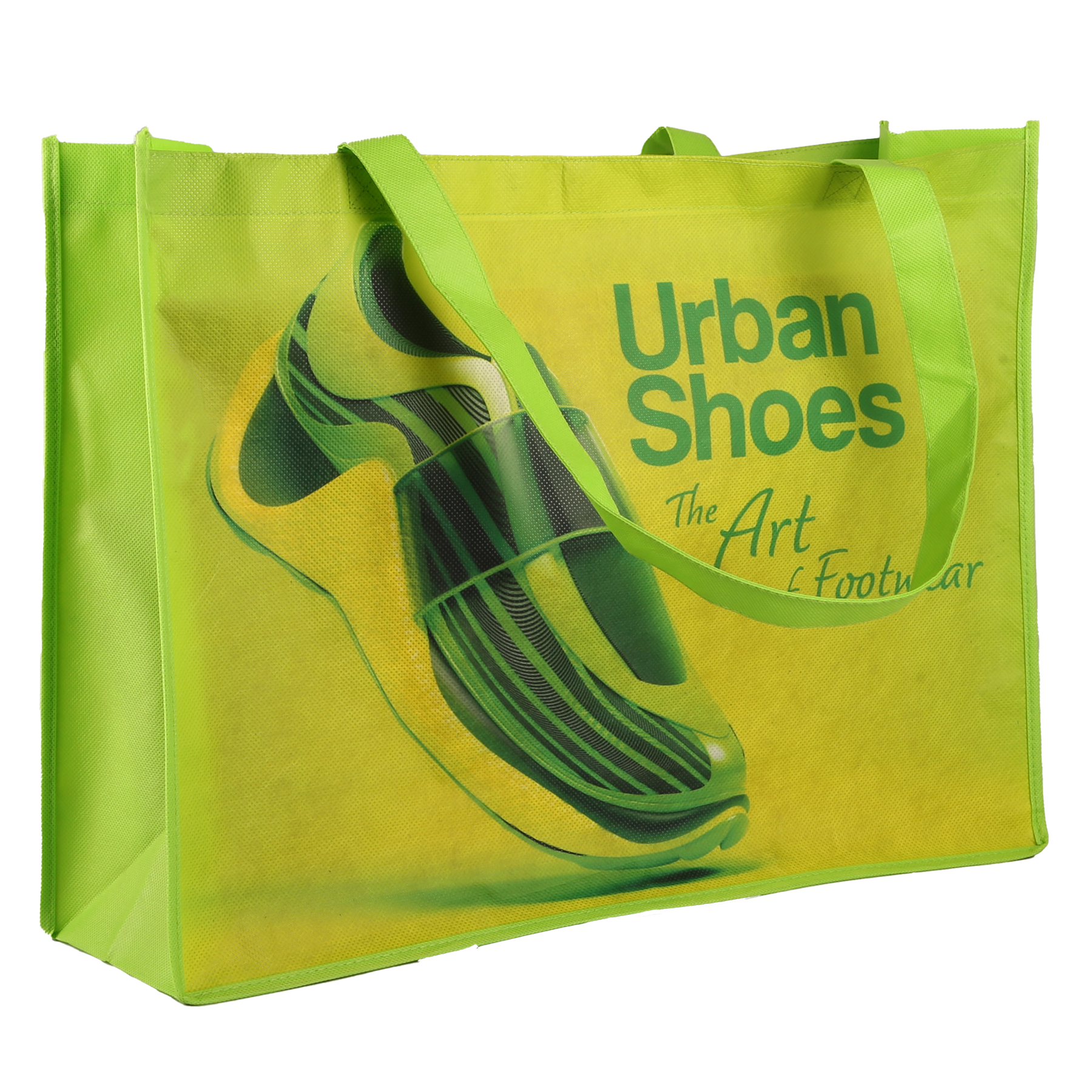 Sublimated Large Non-Woven Shopping Tote Bag 14