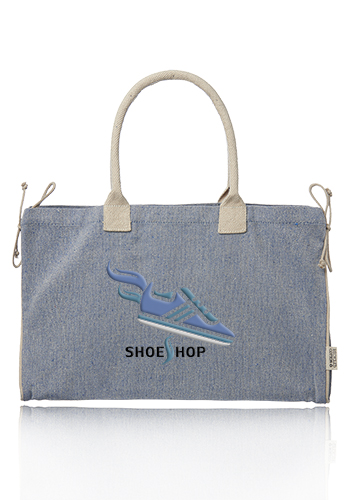 Recycled Canvas Shopper Bags, custom tote bag with logo imprint 4