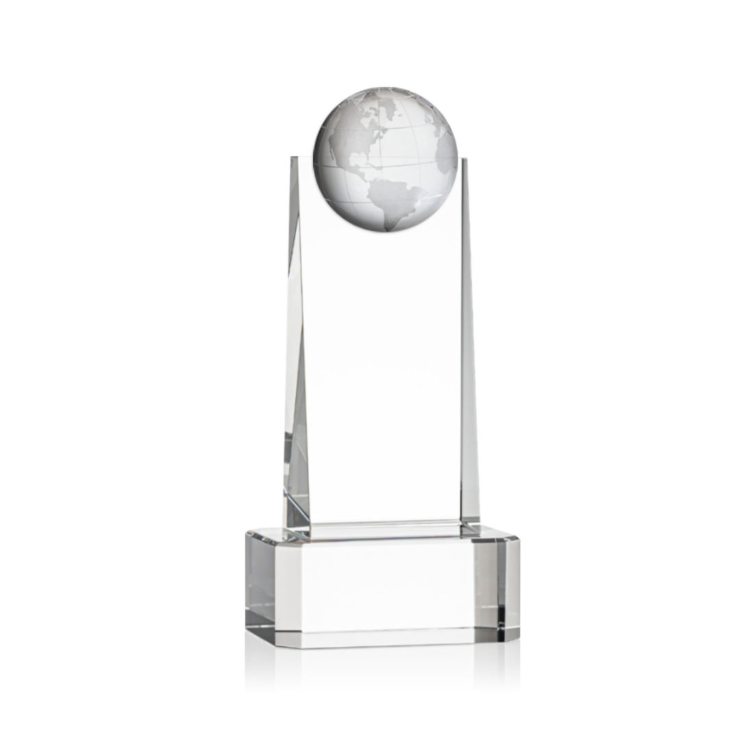 Sherbourne Globe Award on Base - Clear 8