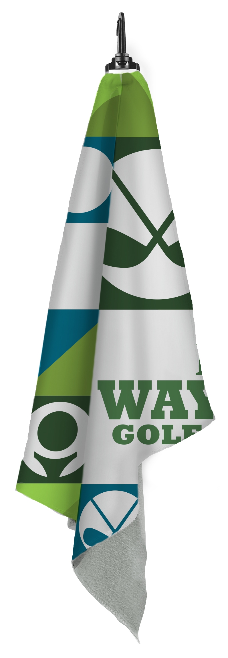Toddy® Gear Premium Microfiber Golf Towel 17