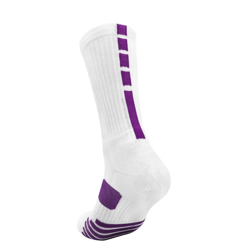 One Size Fits Most Athletic Cotton Crew Socks 2