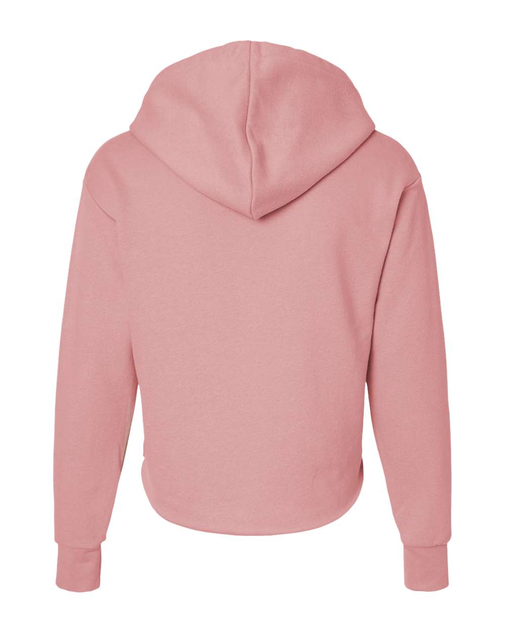 Women's Laguna Sueded Raw Edge Crop Hoodie Sweatshirt - 9384 24