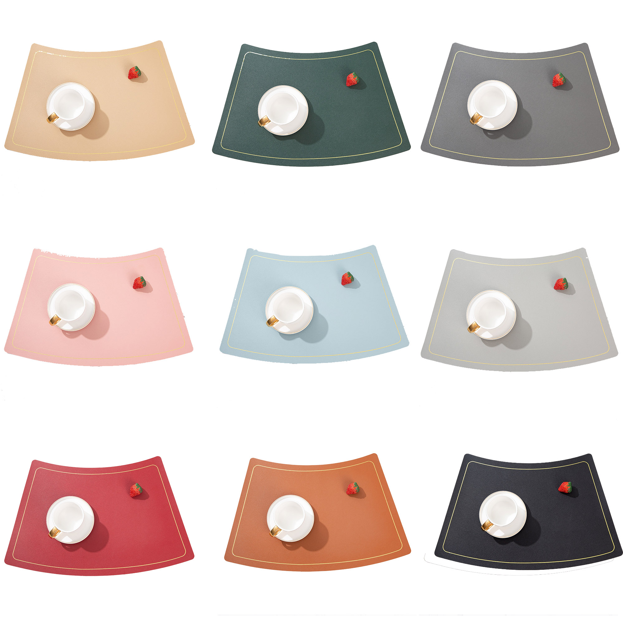 MOQ 50 pcs Waterproof Table Mat 3