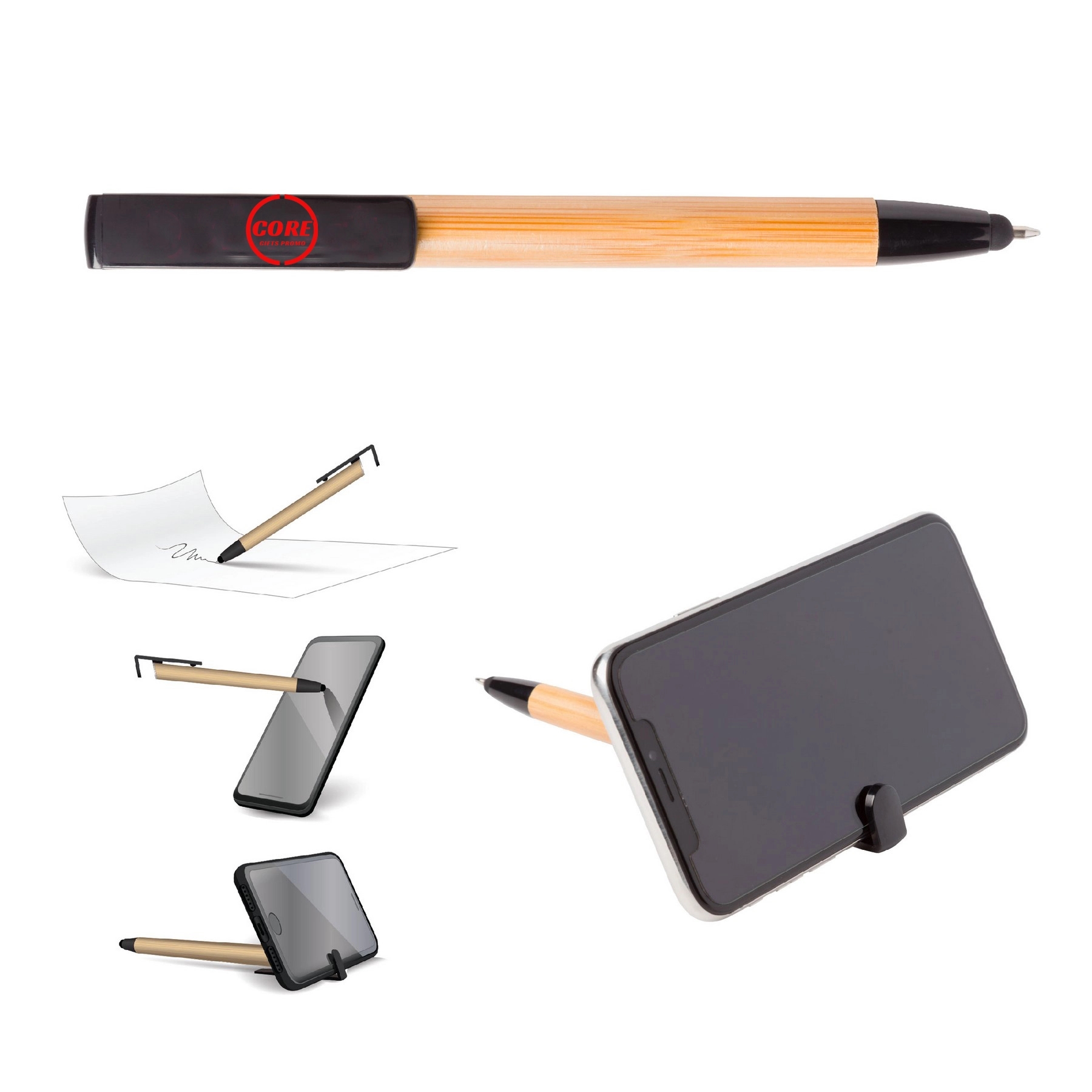 Bamboo 3-in-1 Multifunction Pen 3