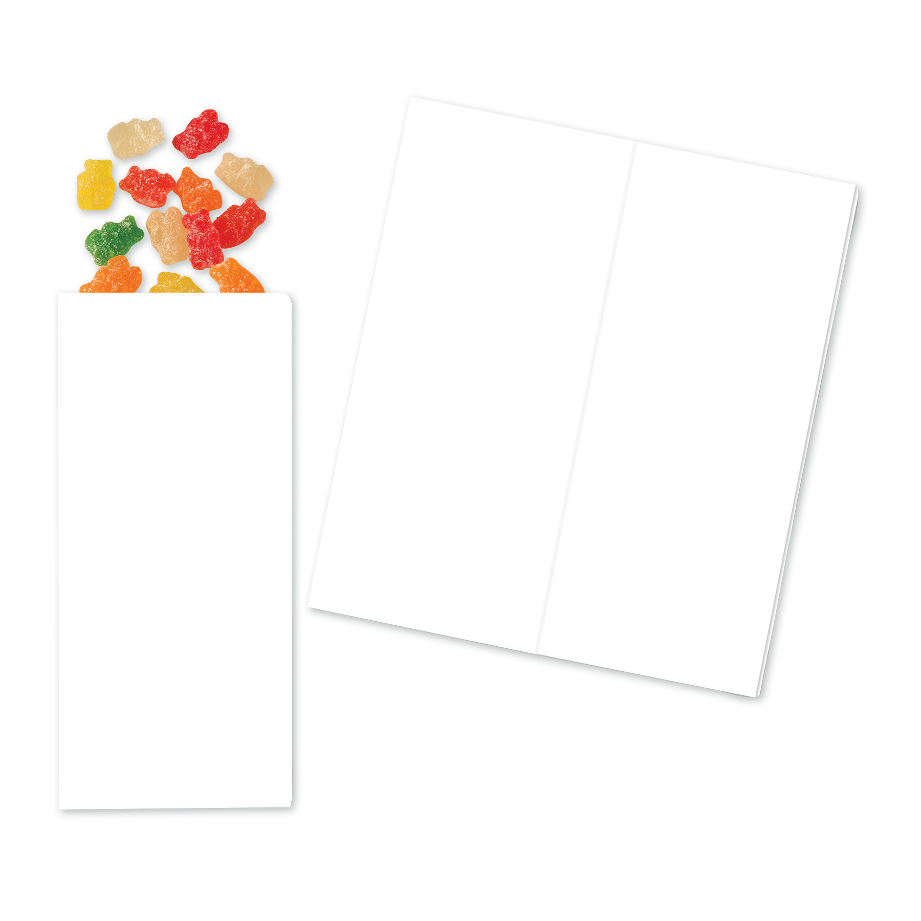 Full-Color Custom Sweeter Cards with Albanese Sour Gummi Bears 2