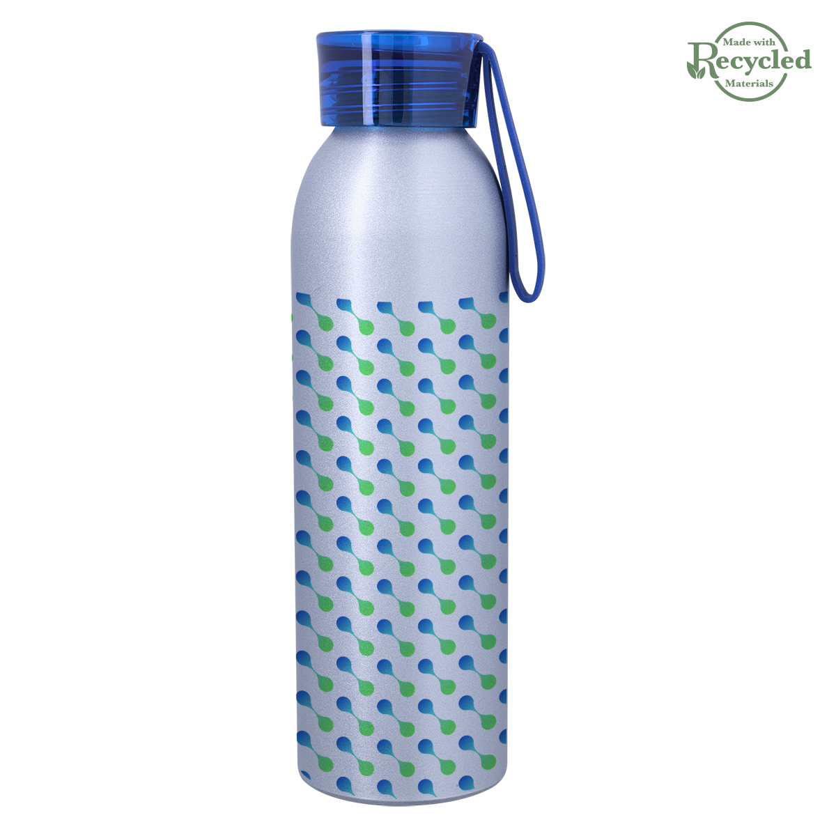 22 Oz. Full Color Darby Recycled Aluminum Bottle, custom water bottle with logo imprint 10