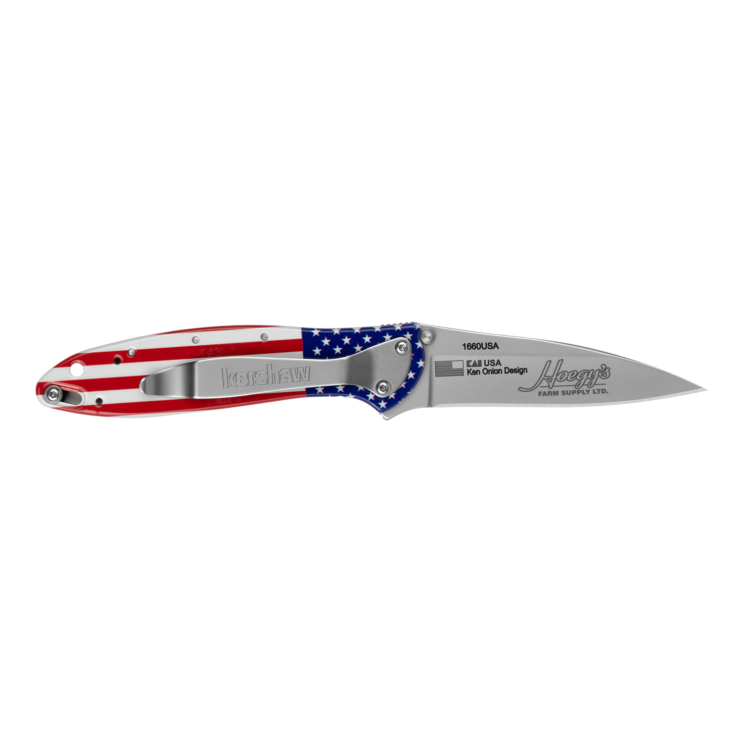 KERSHAW® LEEK - USA FLAG 3