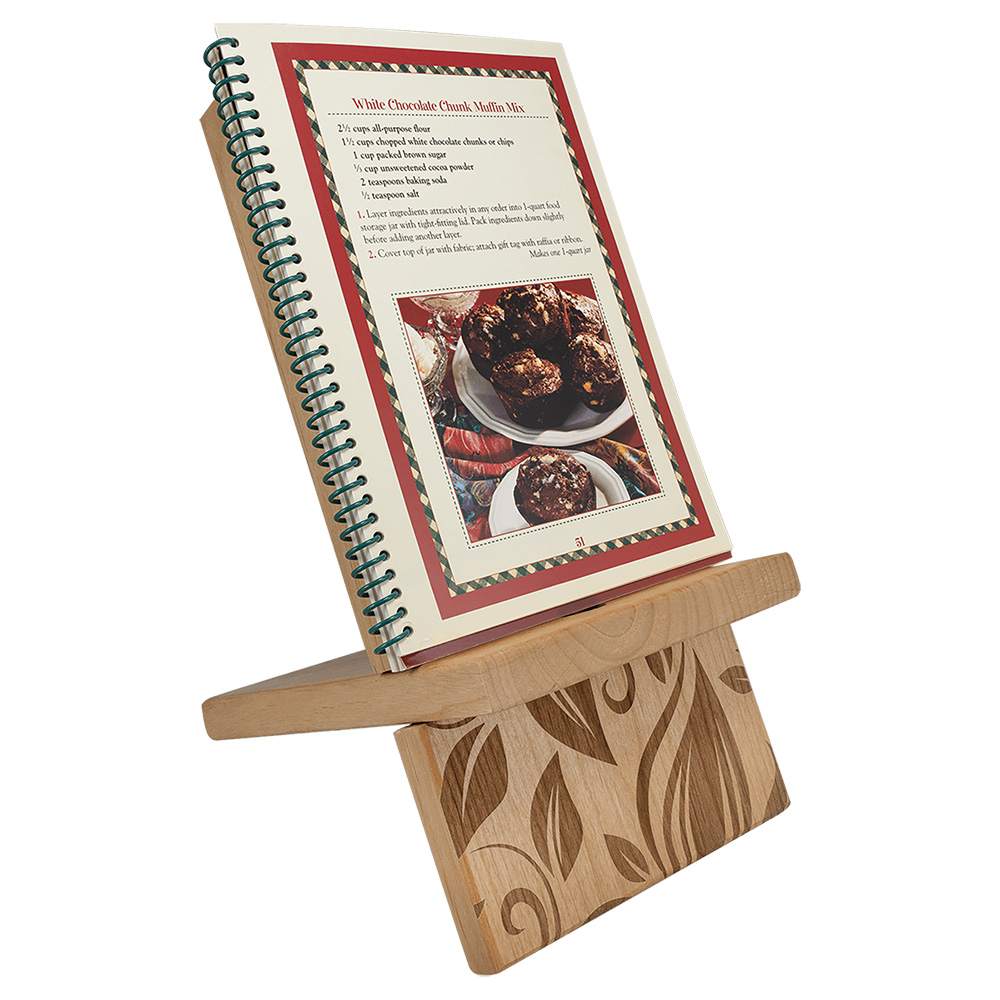 6" x 12" Red Alder Cell Phone/iPad Easel 2