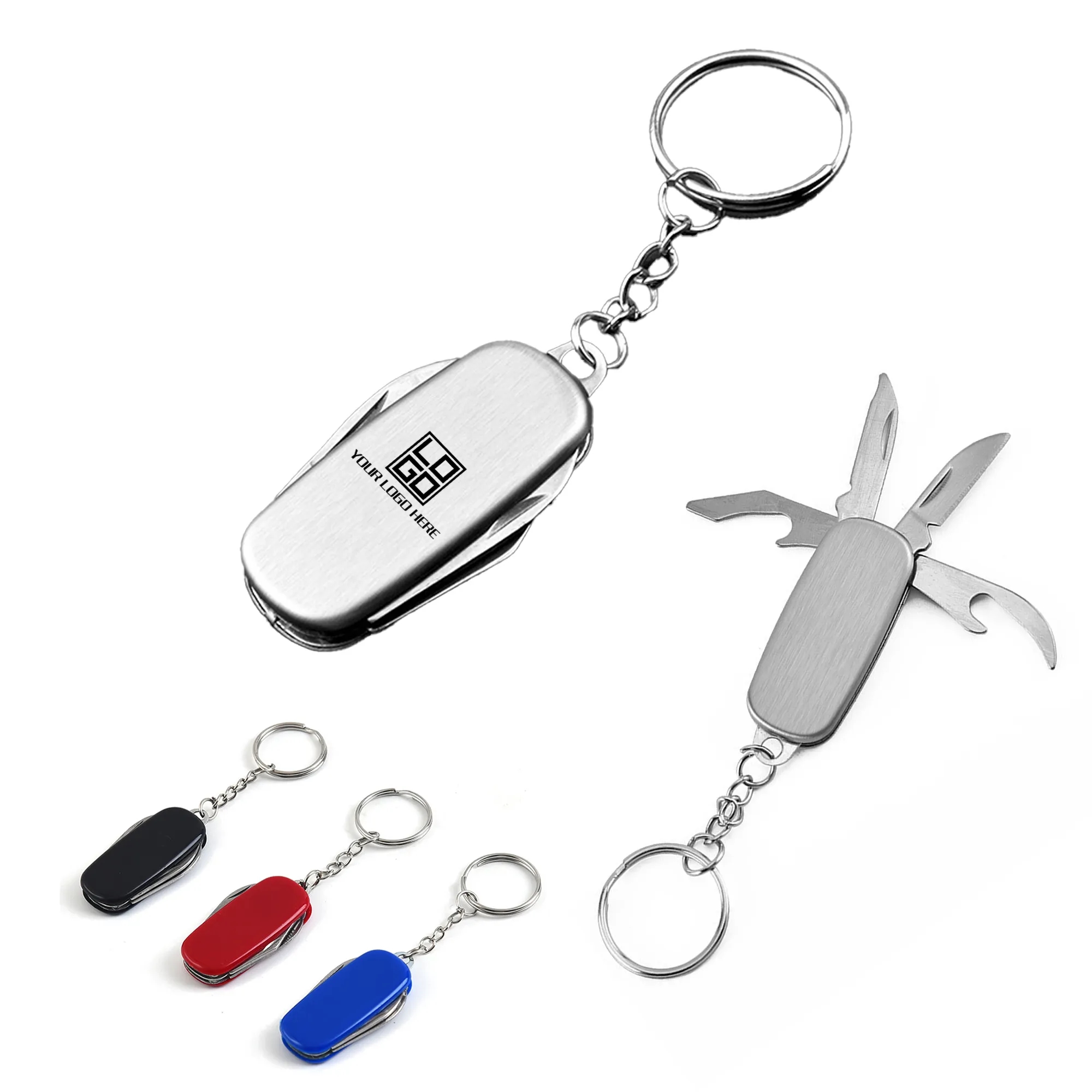 4 In 1 Multifunctional Tool With Keychain MOQ20pcs