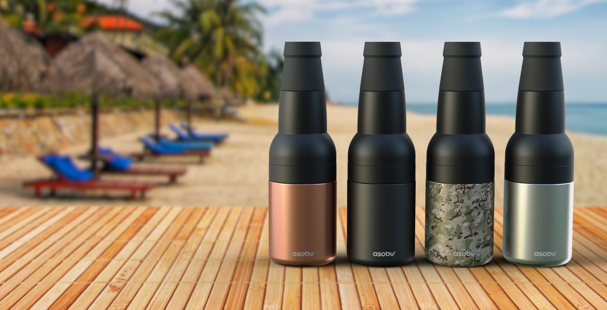 Asobu Frosty Beer 2-Go Bottle Insulator 5