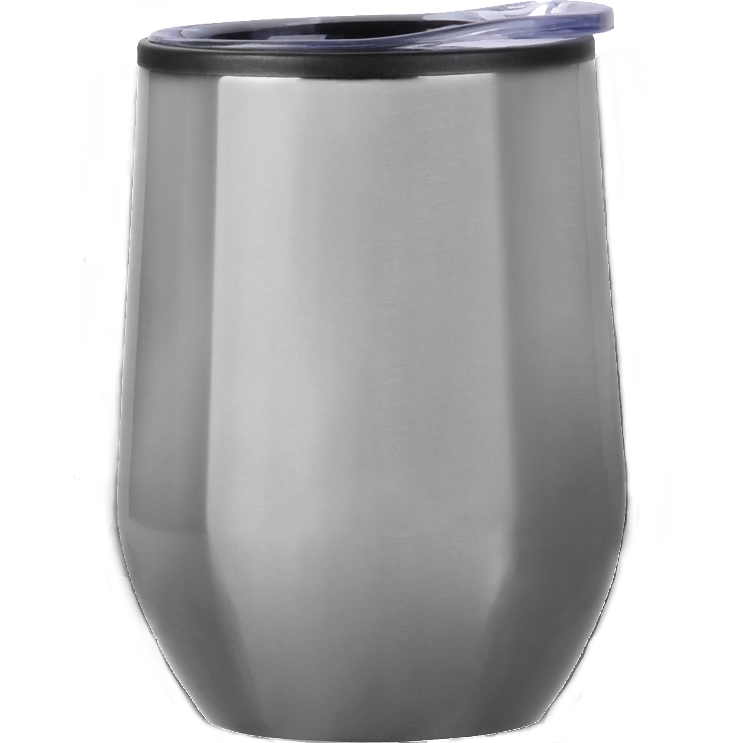 12 Oz Stainless Wine Tumbler with Plastic Liner 2