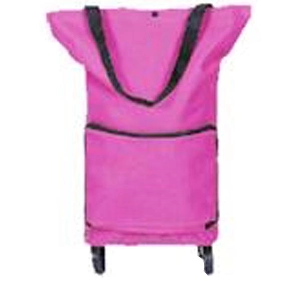 Collapsible Foldable Rolling Shopping Bag 4