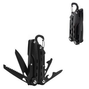 Versatile Stainless Steel Multi Tool With Carabiner Clip 1